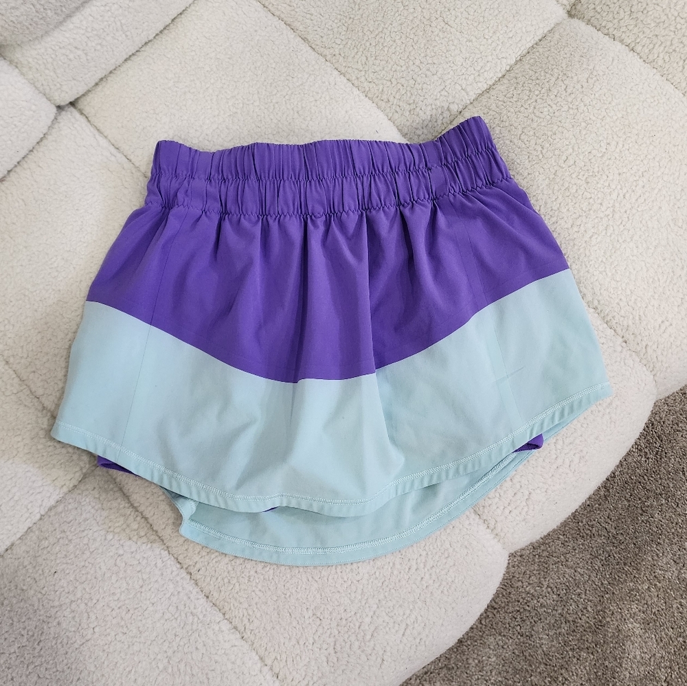 Lululemon Run: Breeze By Skirt in Power Blue/ Aqua marine 🌱